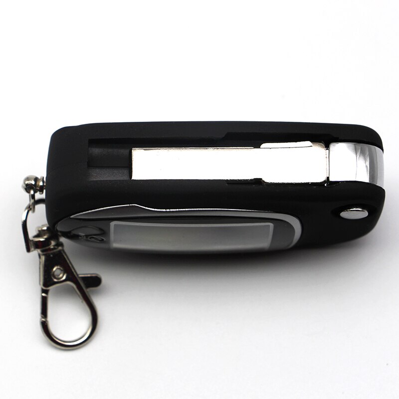 Ruso hoja sin cortar clave Fob Scher-Khan Magicar 7 dos coche alarma LCD controlador remoto para Sher Khan Magicar 7 llavero de coche