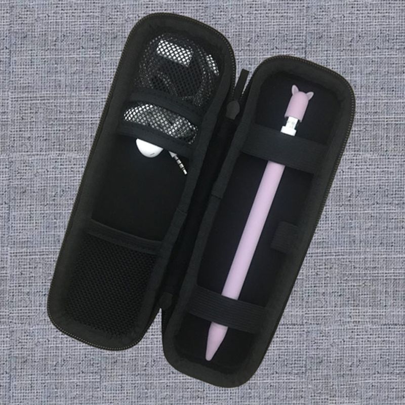 Schattige kattenoor anti-scroll siliconen beschermhoes dop houder penpunt beschermhoes skin voor tablets potlood