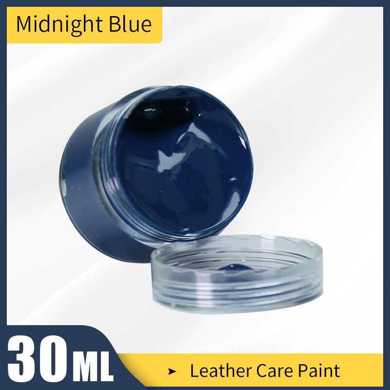 Leather Paint Midnight Blue Specially Used for Painting Leather Sofa, Bags, Shoes and Clothes Etc wi