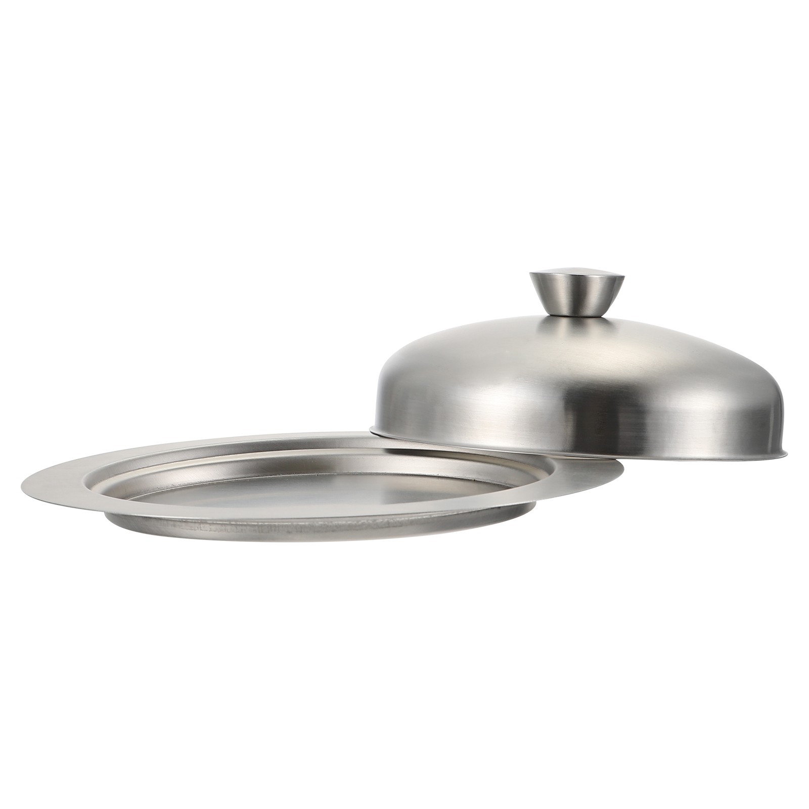 1pc Butter Dish with Cover Clear Durable Butter Box Butter Keeper for Restaurant