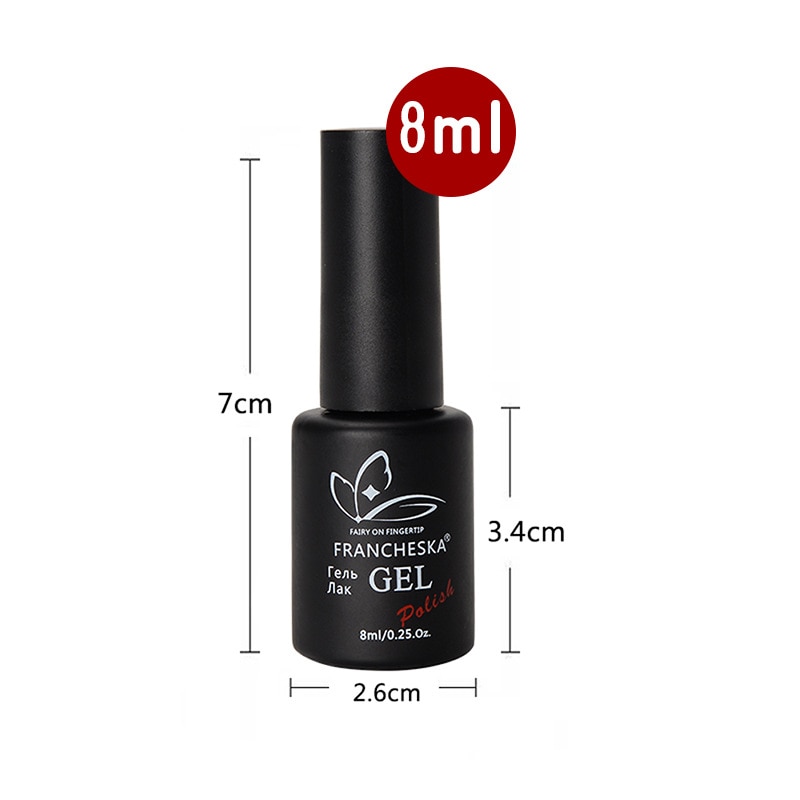 Nail Eggshell Gel Base Polish Any-Color Born-Pretty Transparent-glue Manicuring Tools Soak-Off UV Curable Resin 8ml Varnishes