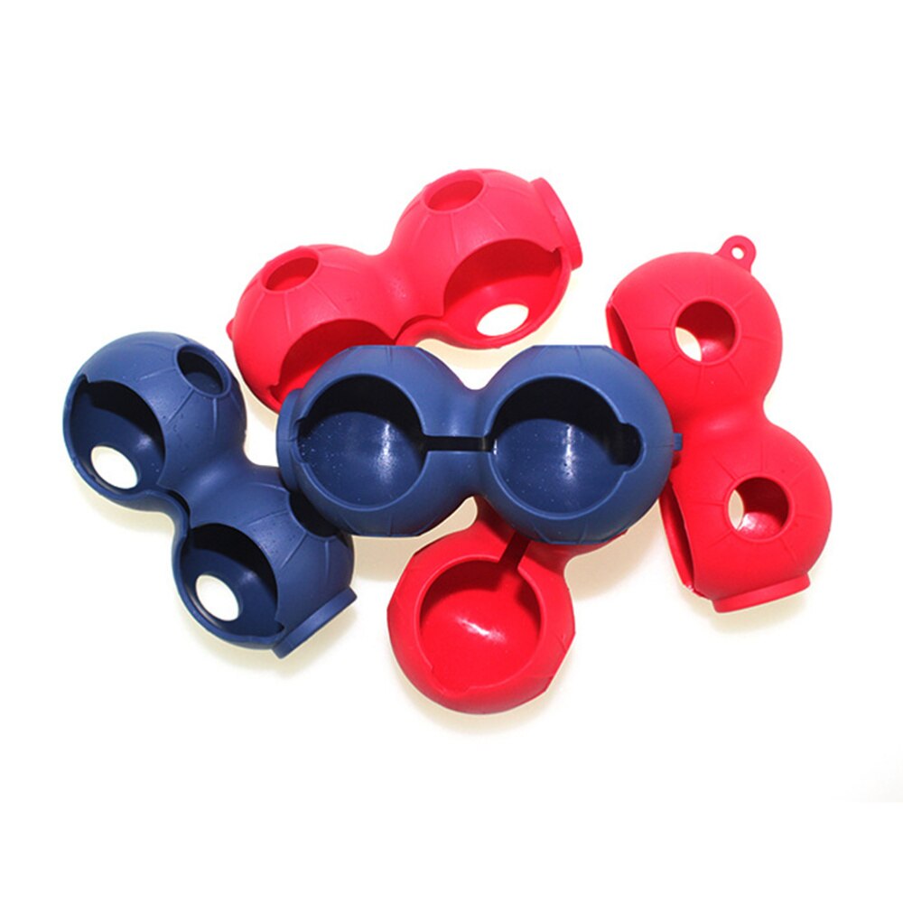 3pcs Golf Silicone Golf Accessories Golf Silicone Protective Cover Holder Cover Bag Portable Golf Case with Keyring(Re