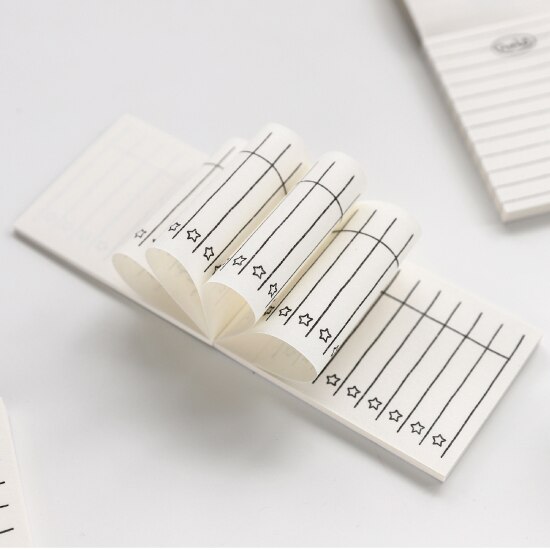 50 Sheets Notebook Cute Plan Student Stationery Office School Supplies Tearable Notebook Not Sticky Planner Memo Pad DIY Journal