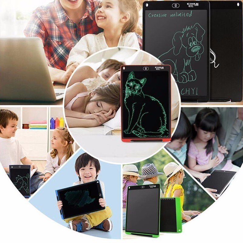 CHYI 12&#39;&#39; LCD Writing Tablet 12 Inch Digital Drawing NotePad Smart Handwriting Epaper Pads Portable Graphic Board Toy For Kids