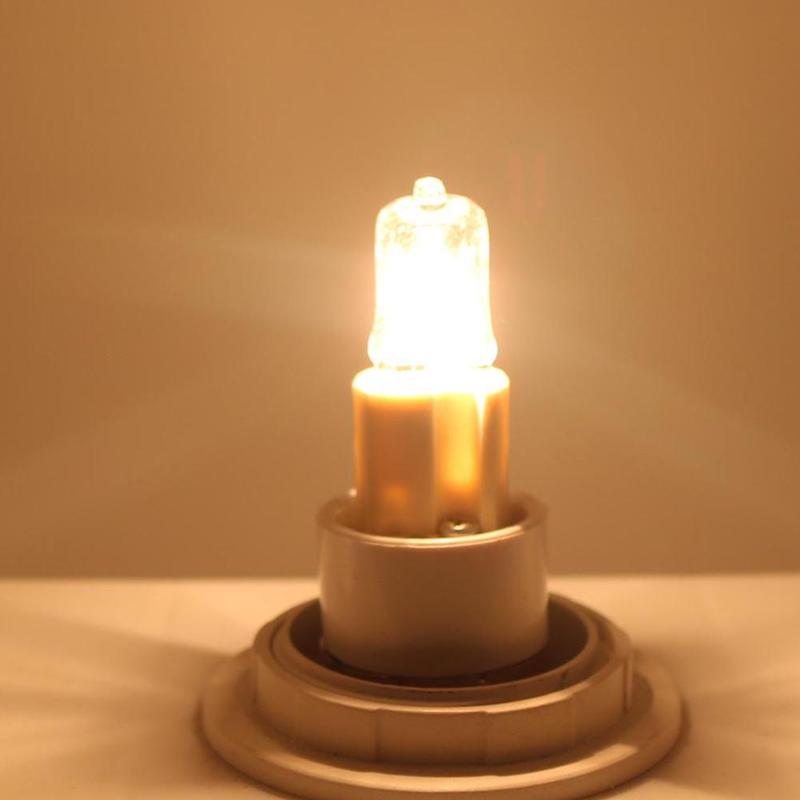 5/10pcs G9 Halogen Oven Cooker Lamp Light Bulb Clear Capsule 240V 25W Watt CE Approved 3000K Warm White Home Lighting Gadget