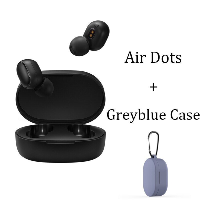 Xiaomi Redmi Airdots True Wireless Sports Running Bluetooth Headset TWS Headset for Android/iOS: AirDots-GreyblueC