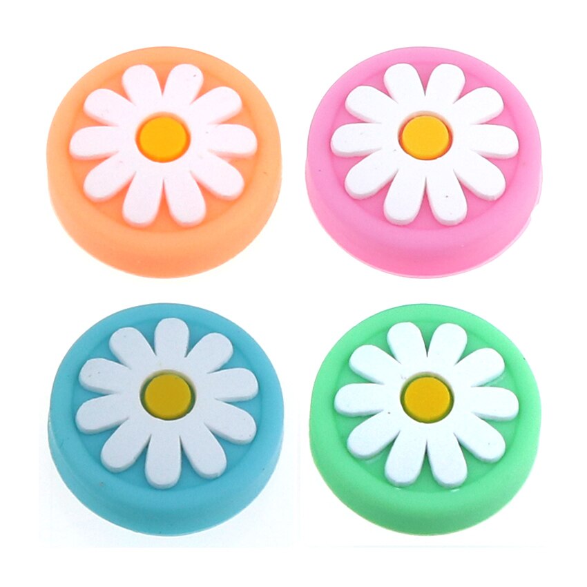 YuXi 4pcs Animal Crossing Thumb Stick Grip Cap Joystick Cover For Nintend Switch NS Lite Joy-Con Controller Thumbstick Case: 56-57-58-59