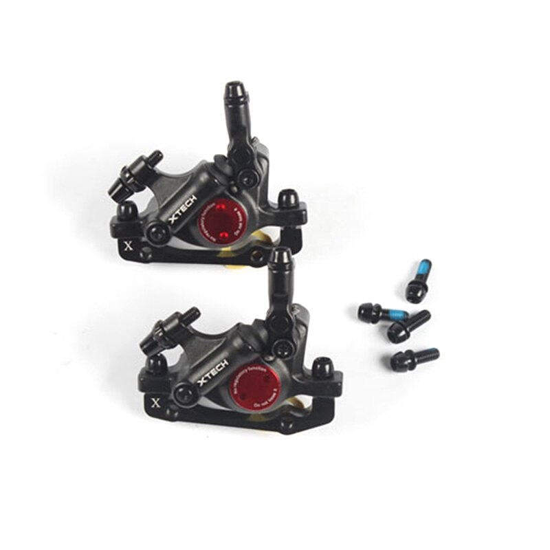 Novel-Electric Scooter Hydraulic Brake Adapter Front Back Kit for M365 Pro: Black