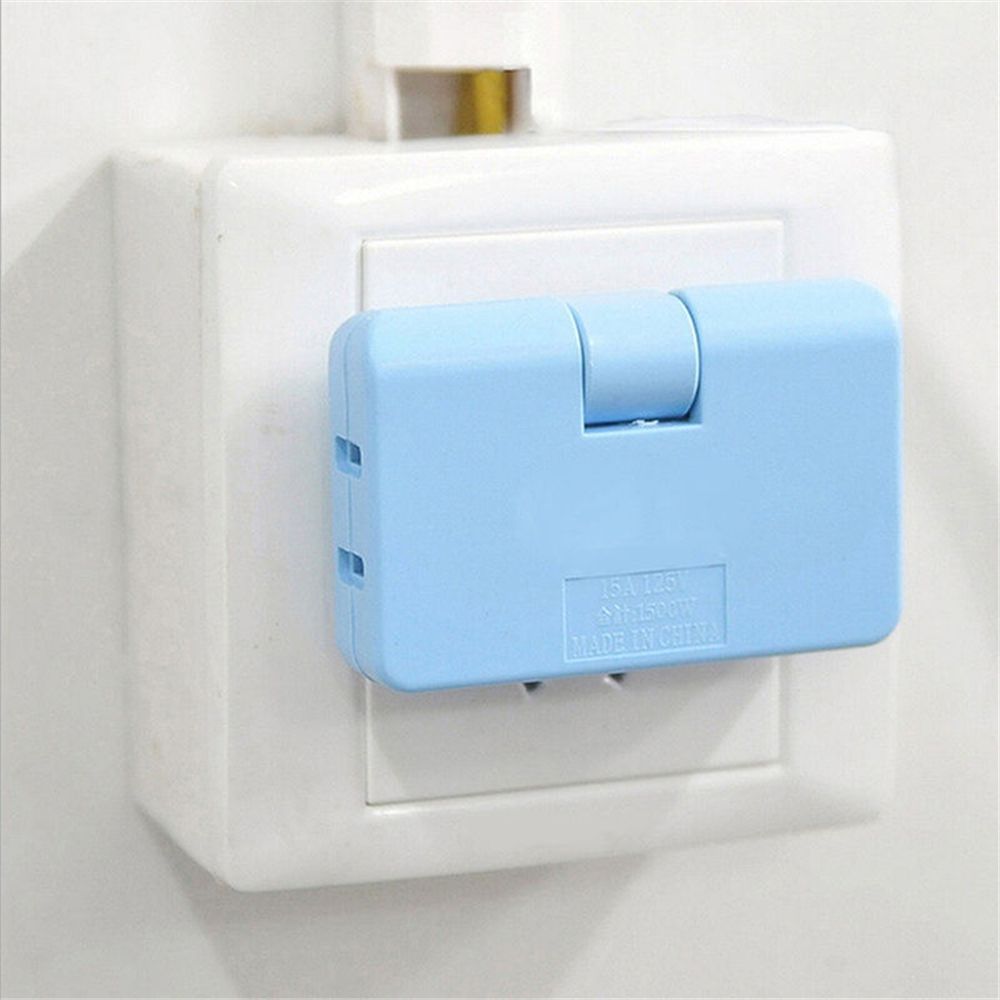 3 Outlet Grounded AC Power 2 Prong Swivel Light Wall Tap Adapter Tools Electrical Plugs For Phone Computer Camera
