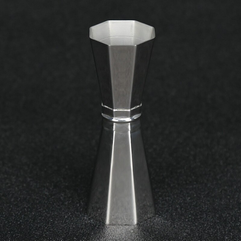 High-precision scale stainless steel measuring device Octagon measuring cup oz cup Jiggers