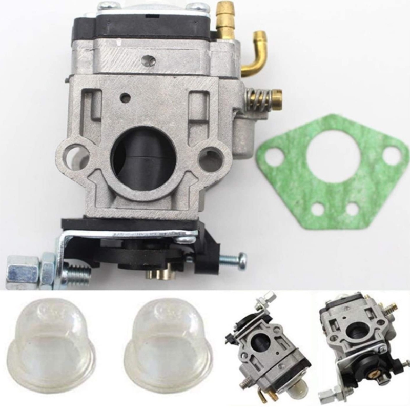 15mm Carburetor Kit for Brush Cutter 43Cc 49Cc 52Cc Shredder Chain Saw Chainsaw