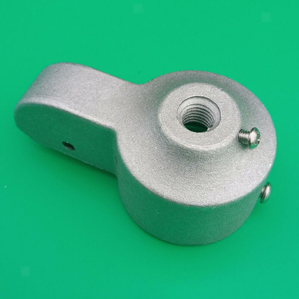 Reparationssats för flaggstångsdelar 2 tums lastbilsremskiva aluminium med klämma fallrep 11 x 6 x 5cm / 0.43 x 0.24 x 0.20 tum