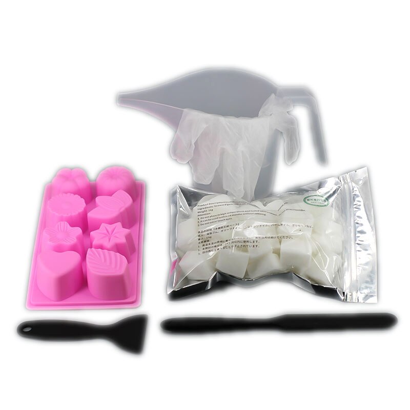 Full Set Of Soap Making DIY Handmade Soap Kits Raw Material Base With Silicone Mold Sets For Soap Making Supplies