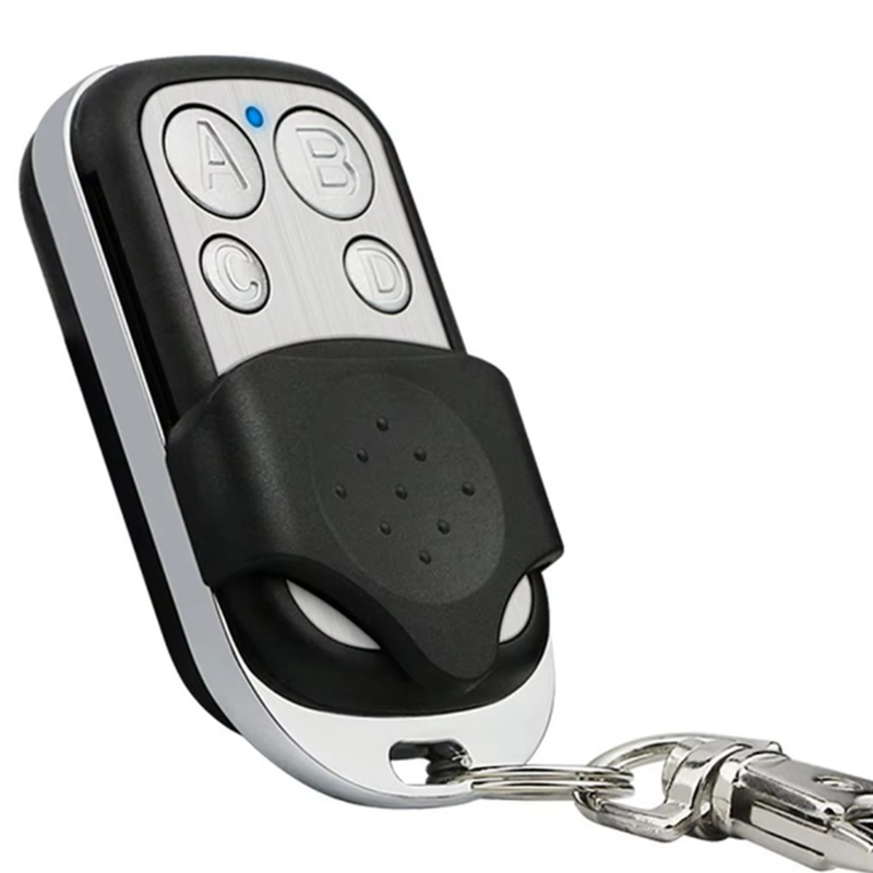 433MHZ 433.92MHZ Universal Garage Door Opener Remote Control 433MHZ Clone Learning Rolling Code Duplicator For Gate Garage Door: WHITE