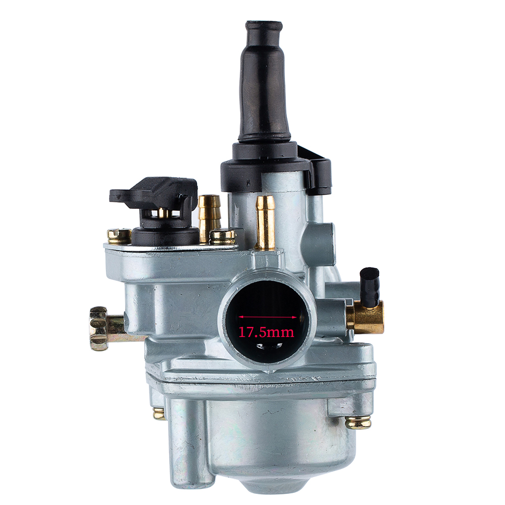 17.5mm Carburateur Voor Dellorto PHVA TOMOS A55 50cc 80cc A55 Carb Motorfiets Carb Scooters Motocross Accessoires Dirt Pit Bike