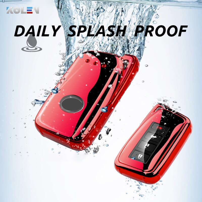 Soft TPU Car Remote Key Case Cover For Lexus NX GS RX IS GX LX RC ES 200 250 350 LS 450H 300H RX250T Car Styling Accessories Fob