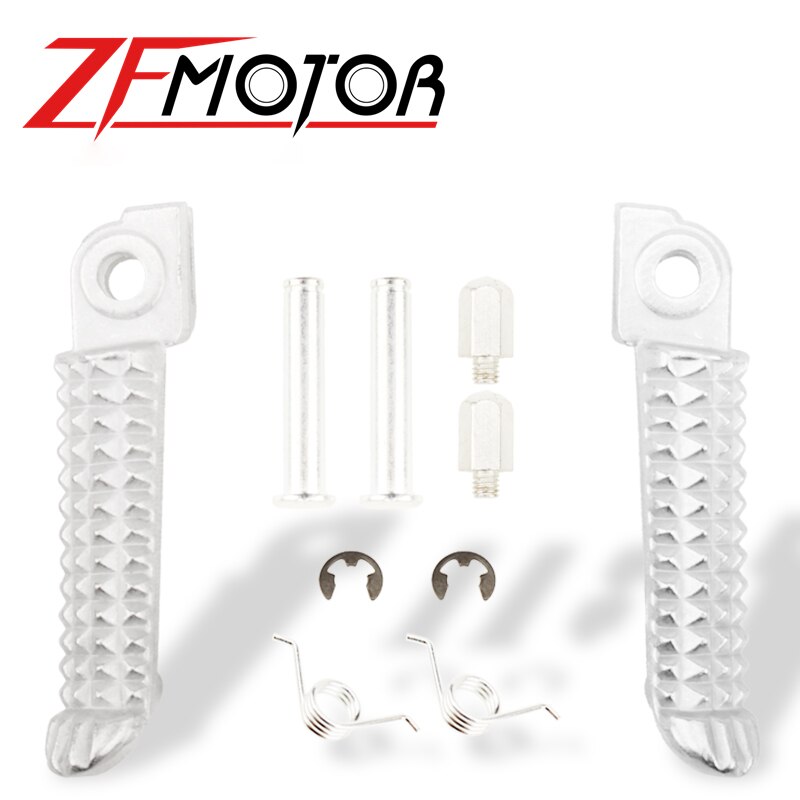Motorfiets Aluminium Front Voetsteunen Voetsteun Voor Yamaha Yzf R1 R3 R6 R15 R25 MT03 MT07 MT09 MT25 XJ6 XJR1300 FJR1300