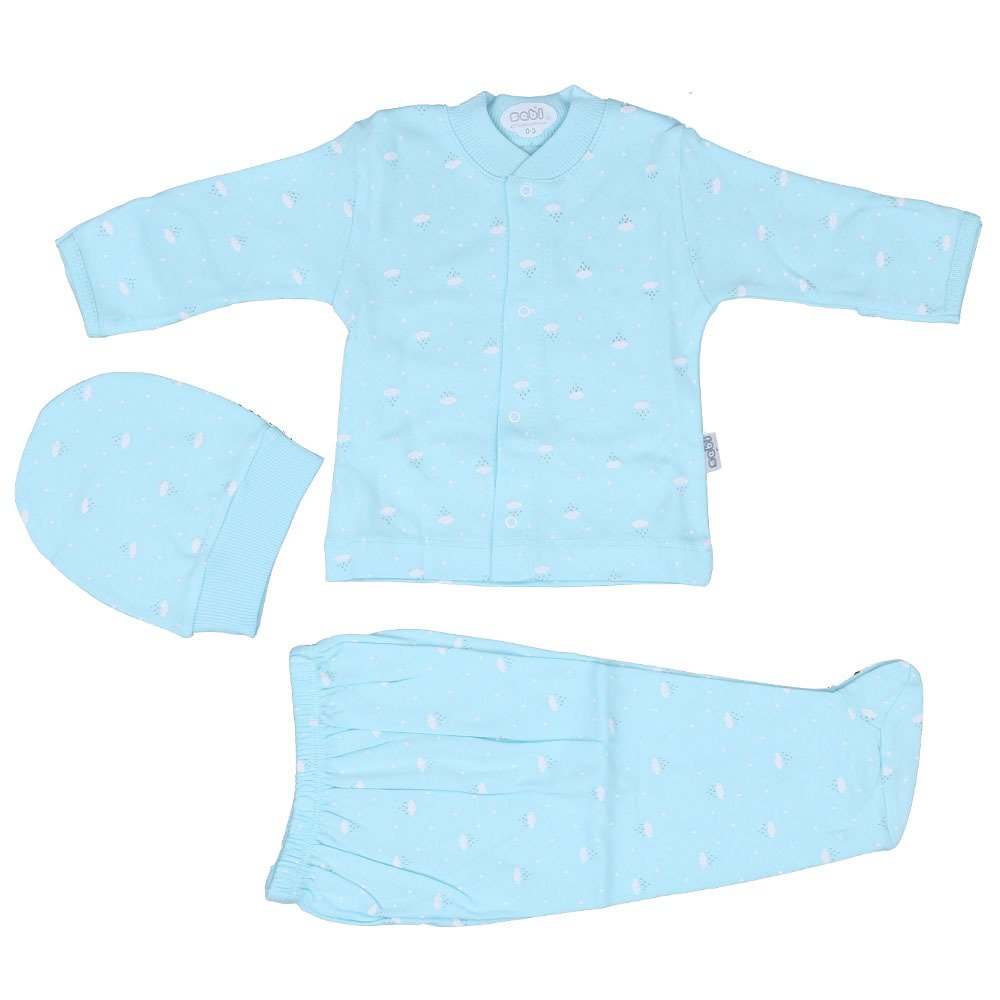 Nyfødte baby pyjamas sæt drenge pijama piger pijama hyggelige baby nattøj baby badekåber 100%  bomuld baby pyjama bukser: 2253t
