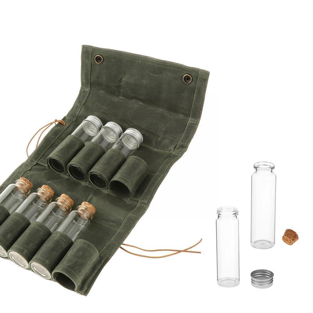 Camping Würze Krug Picknick Gewürz Flasche Gewürz Tasche Menage Lagerung Pfeffer Soße Kochen Gewürze Mit Zinn Können Grillen