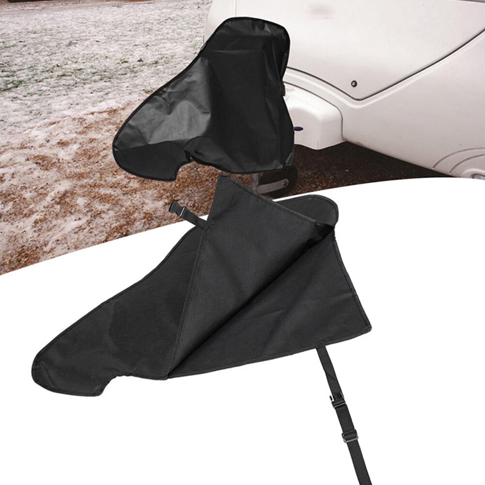Easy Use 87x62cm Campervan Hook Connector Car Caravan Tailer Universal Dust Protector Accessories Towing Hitch Cover Rain Snow