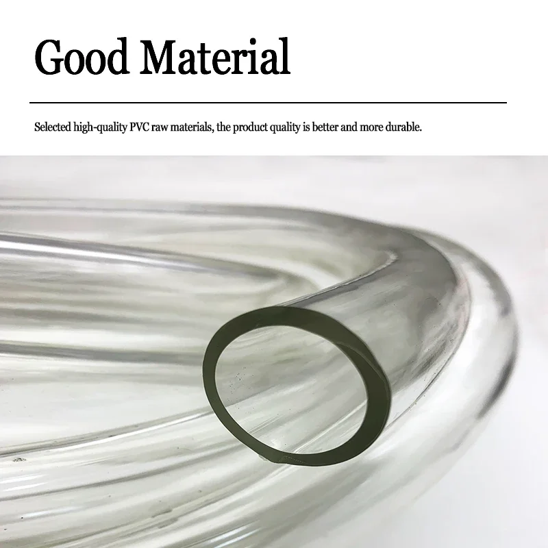 1M/3M PVC Soft Hose ID 2 3 4 5 6 7 8 9 10 12 13 16 mm Odorless Plastic Transparent Water Pump Flexible Tube