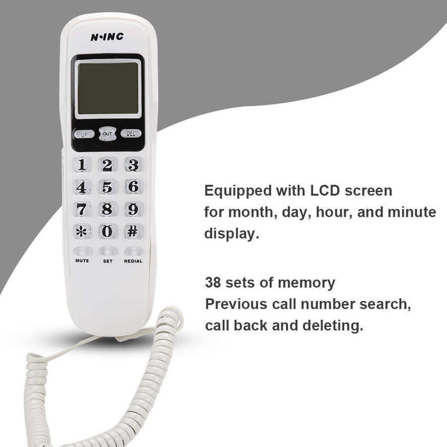 Kx  t888 cid opkalds -id display hjemmekontorstelefon (britisk telefonlinje med tilfældig farve) fastnettelefon til hjemmetelefon