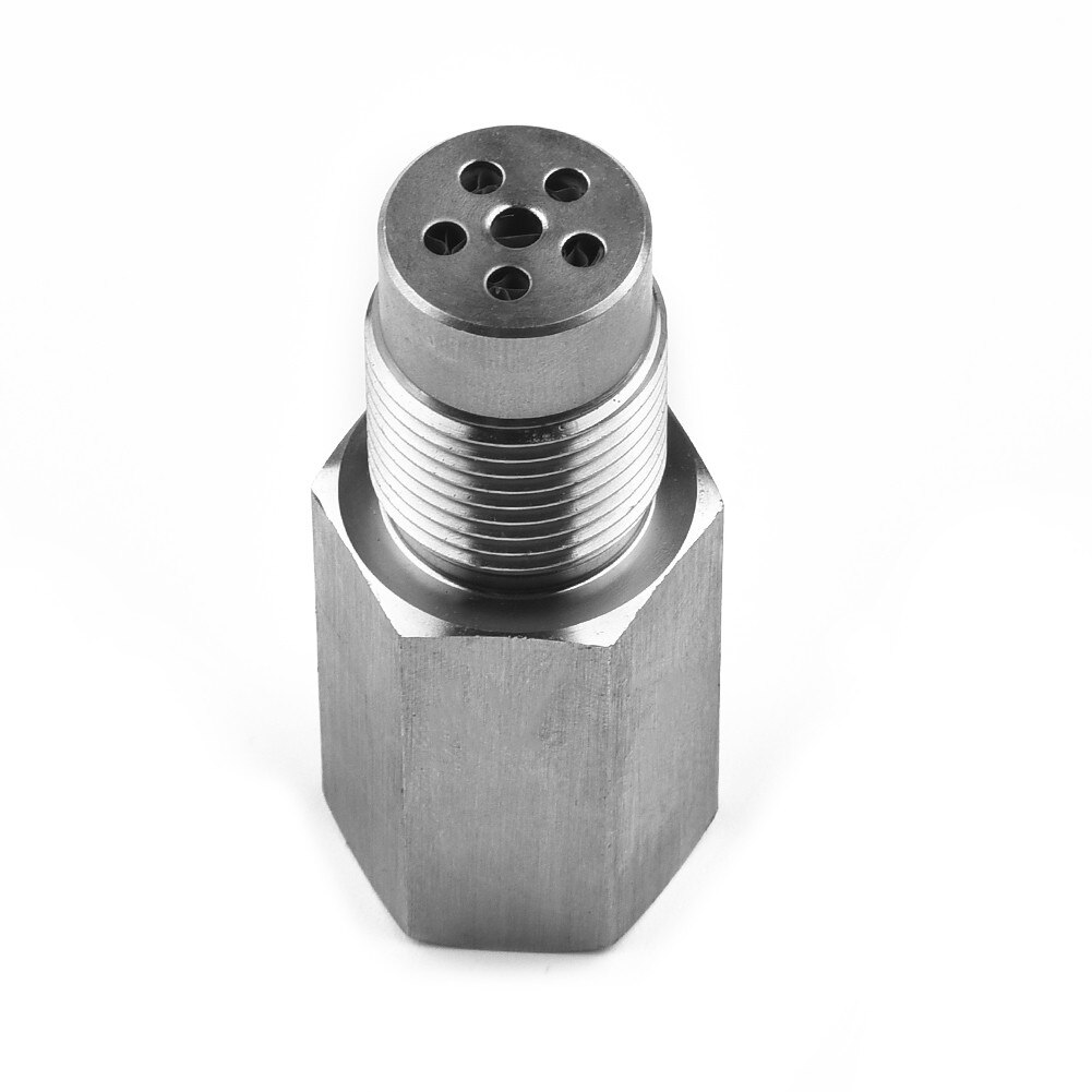 Universal- Mini Katalysator Mit Gebaut-in M18X 1,5 Katalysator 304 Edelstahl 6x 2,5x2,5 cm o2 Sensor