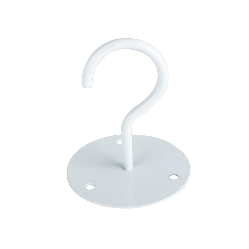 2 stuks zware plafondhaken voor binnen en buiten, voor het ophangen van planten, aan de muur te bevestigen, ijzeren lantaarnhanger voor de woonkamer, roestvrij