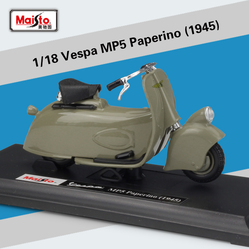 1:18 Maisto Vespa Hoverboard E Skate Elettrici Moto In Metallo Pressofuso Modello di Moto Da Collezione: 8