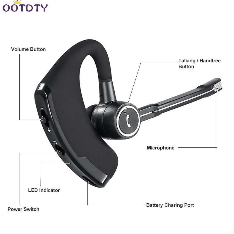 Stereo bluetooth headset trådløse hovedtelefon øretelefoner øretelefoner med mikrofon til xiaomi