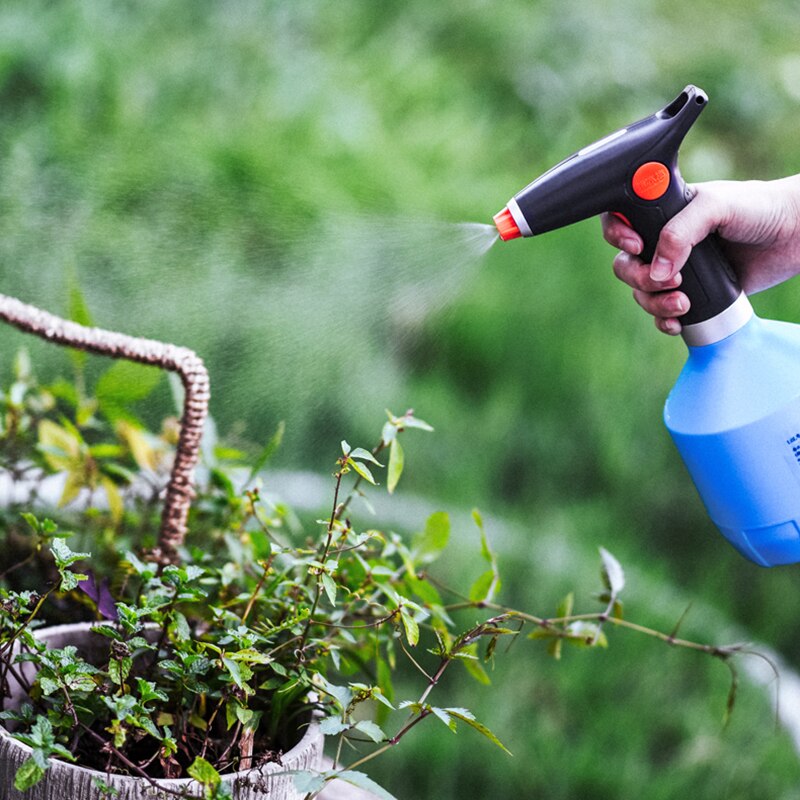 2 L elektrische Sprüh flasche Plant Mister Batteries prüh geräte in Rasen-und Ga