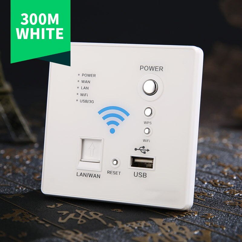 KAMANNI Wall router Wireless WIFI Router Whole Home Dual Band 2.4G Gigabit WiFi Built-in Antennas Wifi Router with USB: Orange