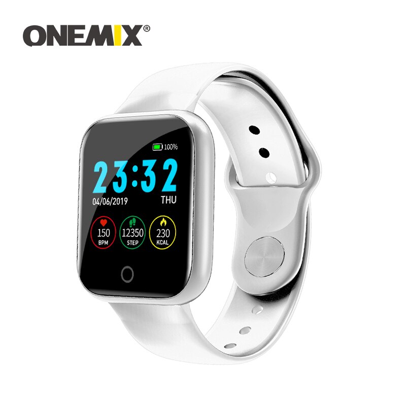 Onemix Mannen Vrouwen Hartslag Bloeddruk Smart Armband Smart Horloge IP67 Diepte Waterdicht Mannen Voor Apple Ios Android telefoon