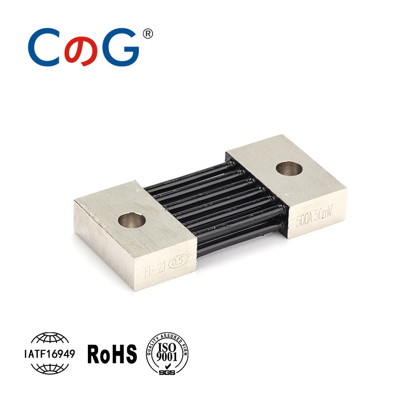 250A 300A 400A 500A 600A 800A 1000A 1200A 1500A CG FL-21 75mV 60mV 100mV Manufacturer Export Taiwan DC Current Shunt Resistor