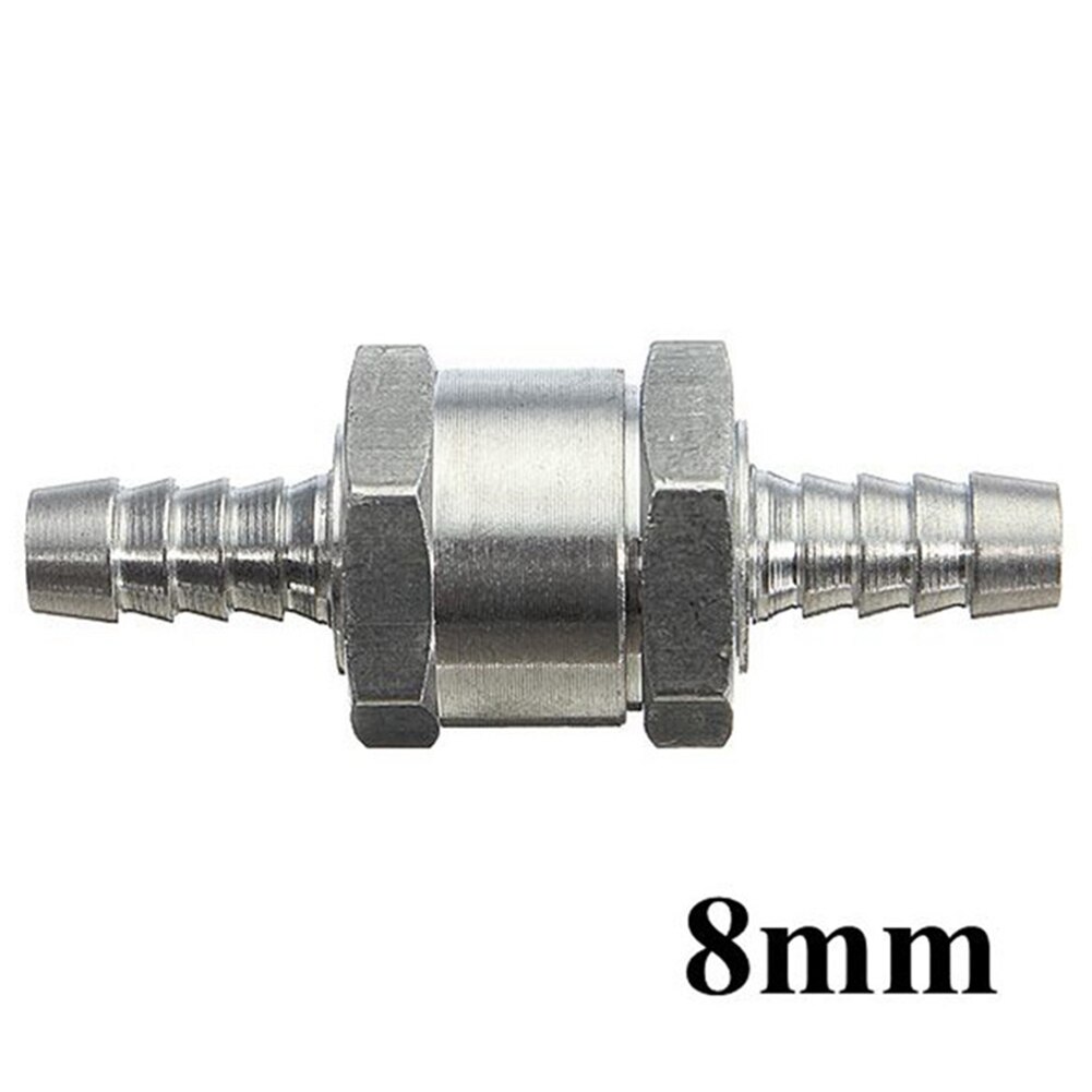 One Way Replacement Petrol Motorcycle Car Styling Accessories Non Return Automobile Parts Check Clicket Fuel Systems Durable: 8mm