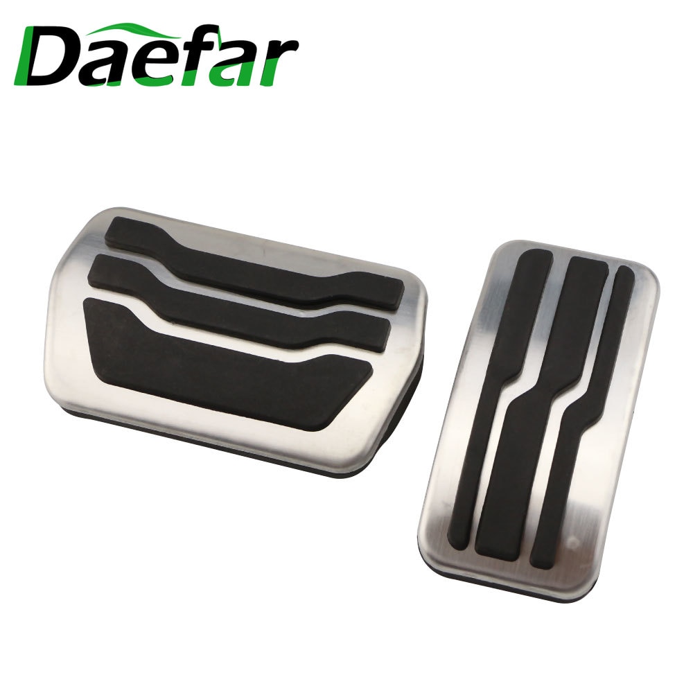 Daefar Rvs Auto Pedaal Pads Pedalen Cover Voor Ford Focus 2 3 4 MK2 MK3 MK4 Rs St 2005 - Kuga Escape -
