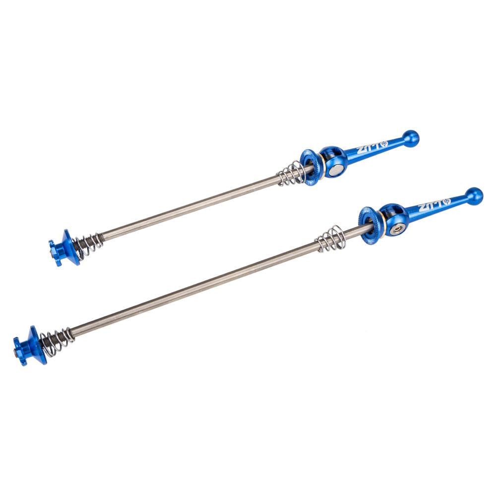 Fiets As Spiesjes Mtb Racefiets Fiets Quick Release Ultralichte 52.7 G/paar Wiel Hub Spiesjes: blue