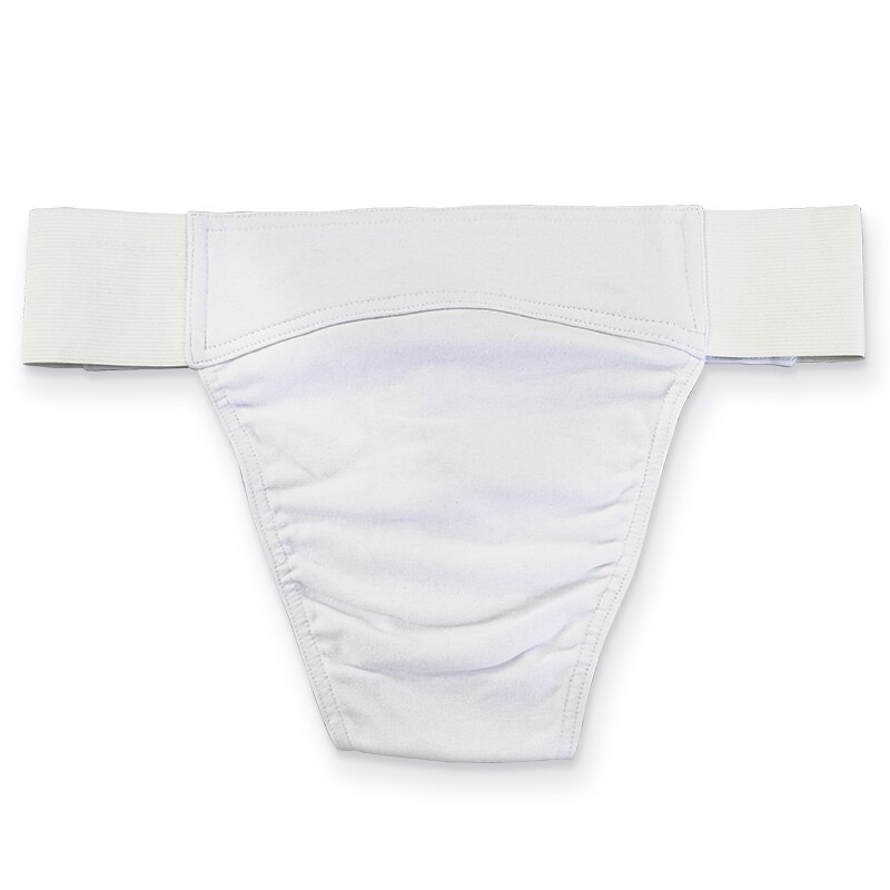 Herren Baumwolle Professionelle Ballett Tanzen Sicherheit Hosen tanzen Gymnastik aerob ÜSpund Schützende Unterwäsche Sicherheit Hosen: Weiß / XL (Taille 78CM)
