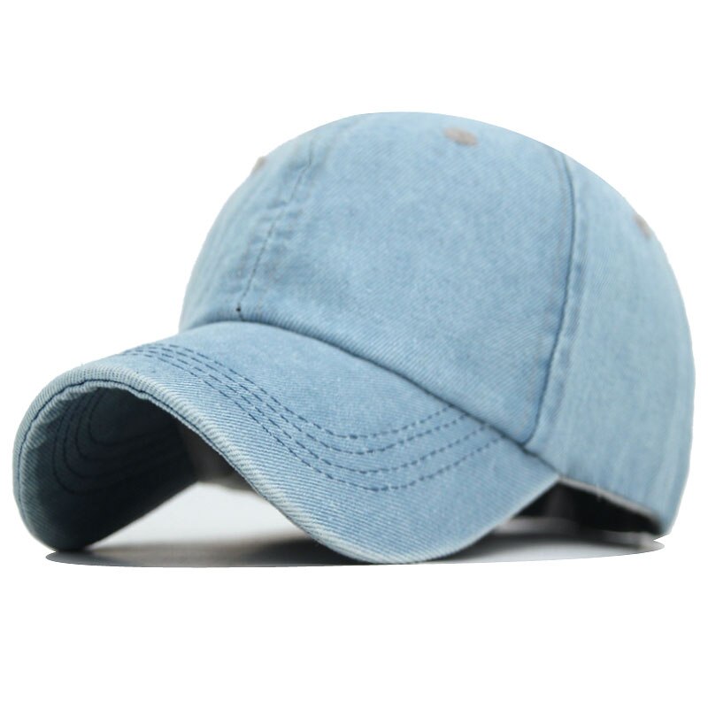 Xlamulu boné de beisebol unissex casual, liso e aba de cor lisa, gorros casuais para homens e mulheres chapéu do boné