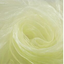 HAOCHU 5 m/partij 150 cm Breed Sheer Crystal Organza Tulle Roll 19 Kleur Shining Stof voor Bruiloft Decoratie Thuis Event Party Decor: beige
