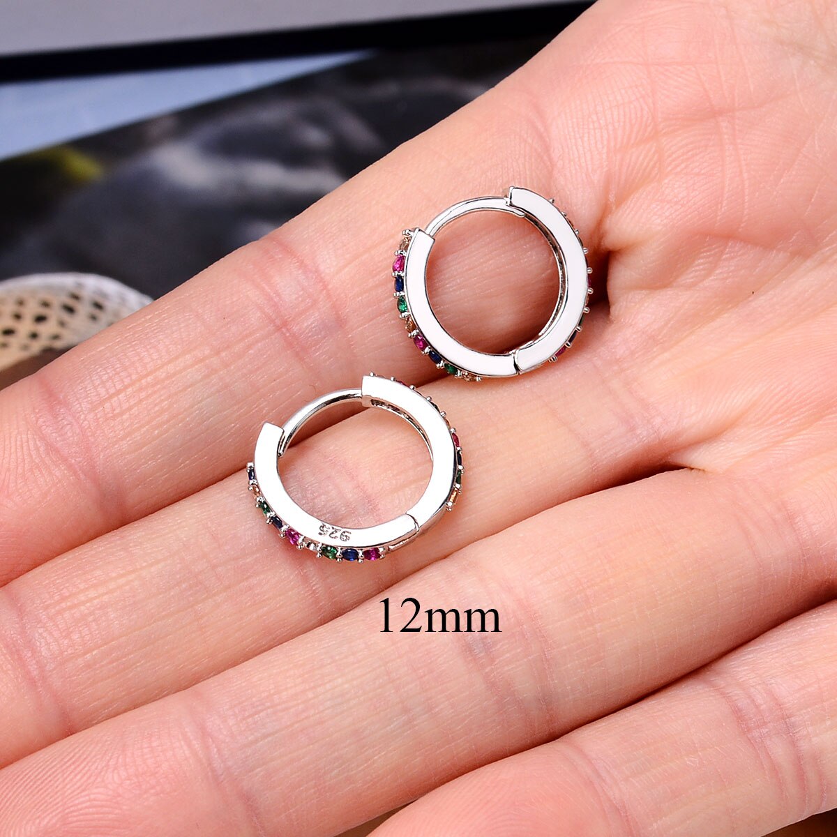 Piercing Studs Women Small Hoop Earring Huggies Ear Circle Rings Cartilage Earlobe Tragus Man Girls Tiny Hoops