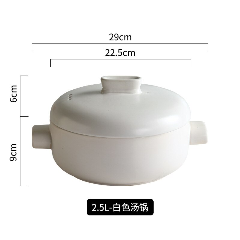 Japanese Style Steamer Casserole With Steamer Drawer Soup Pot Stew Pot Bamboo Multilayer Hotel Household Ceramic Casserole ZB182