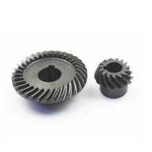 2 Pieces Replacement Spiral Bevel Gear Set For 125/150 Angle Grinder Accessories Angle Grinder Gear For 125 150 Bevel Gear