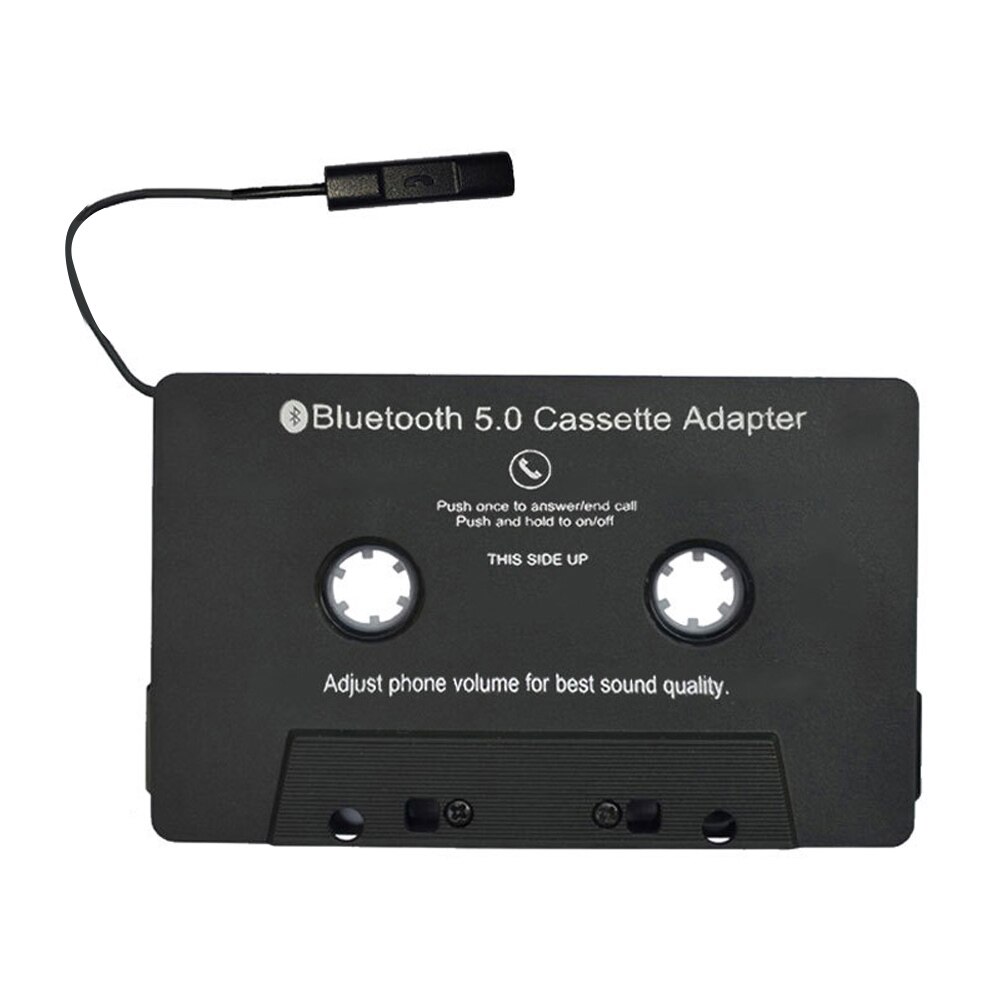 Bluetooth Audio Adapter - Cassette Player Converter for Car Stereo - MP3/SBC/Stereo Audio - 10m Range
