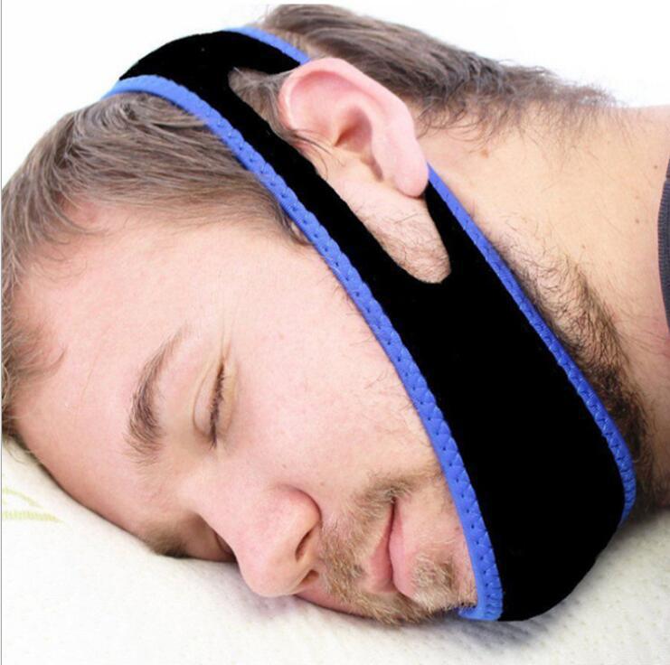 1pc neopren anti snorke stoppe snorking hake stropp belte anti apnea kjeve løsning søvnstøtte apnea belte sovepleie verktøy