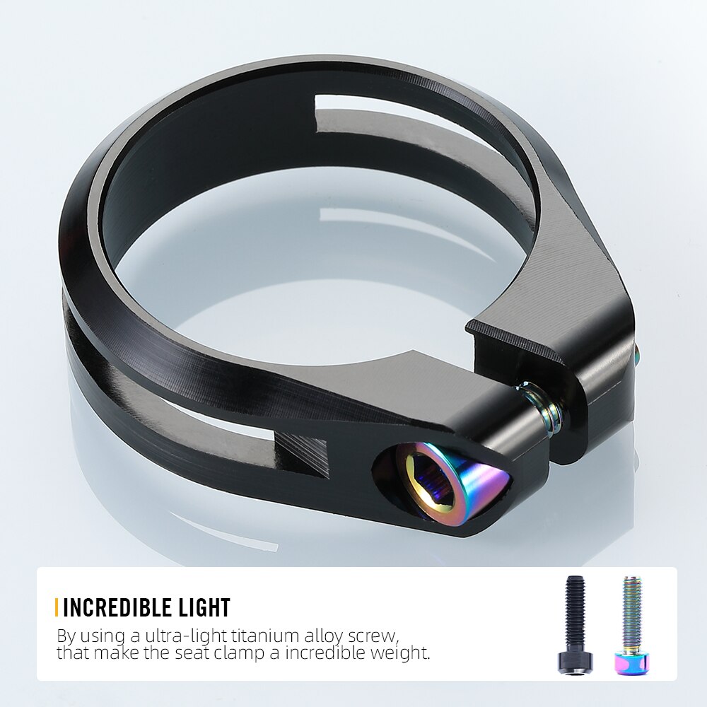 2022 Licht Fiets Zadelpenklem Cnc Aluminium Fietsen Zadel Zadelpenklem Voor 27.2/30.8/31.6Mm Bik Zadelpen