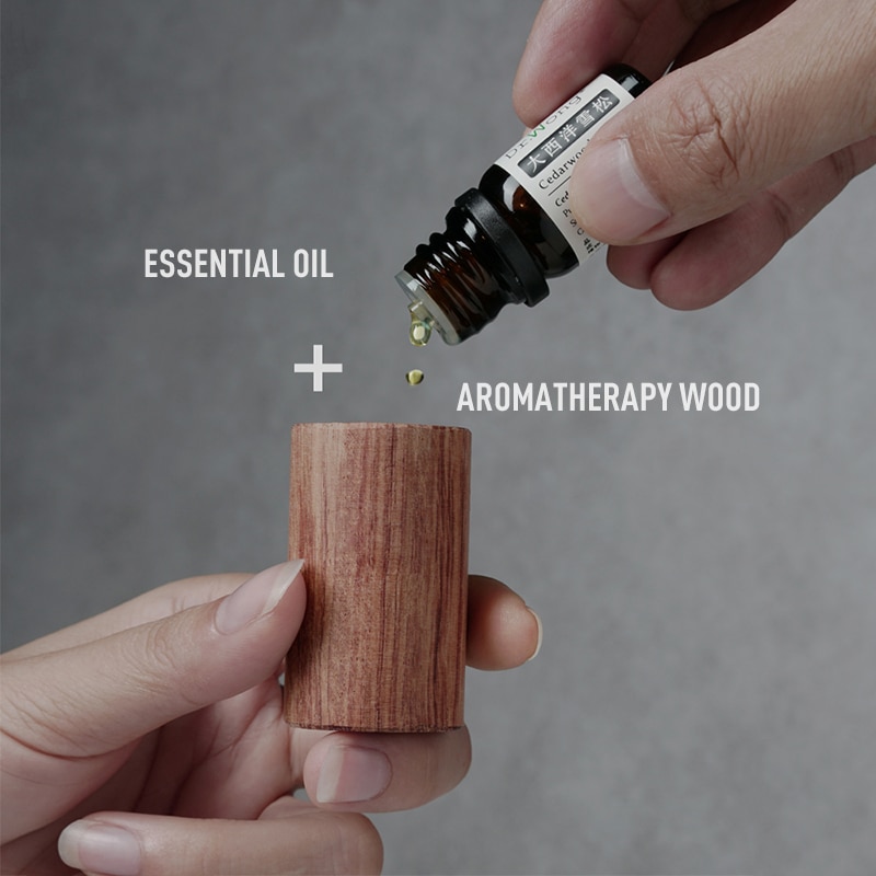 Hout Schoon Verfrissende Slaap Aid Houten Essentiële Olie Aromatherapie Diffuser Houten Diffuser Milieuvriendelijke Geur Diffuus