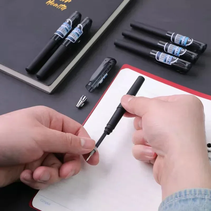 Stylo de poche court, Mini stylo Gel Portable, petit stylo de Signature à séchage rapide pour petits étudiants, 1 pièce