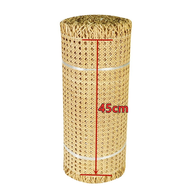 30Cm/40Cm/45Cm/50Cm/55Cm X 1 Meter Natuurlijke Rieten Webbing Sheet Echte Rotan Webbing Roll Stoel Achtergrond Meubelmateriaal