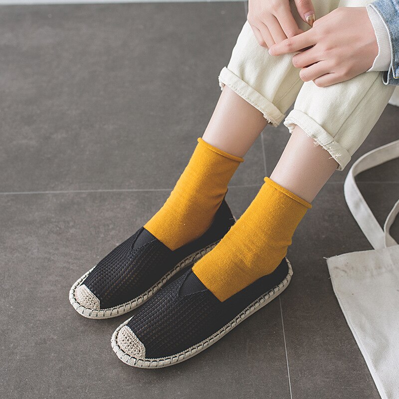 Summer Mesh Women Flat Shoes Slip On Loafers Linen Breathable Stripe Ballerina Shoes Casual White Espadrilles Zapatillas Mujer